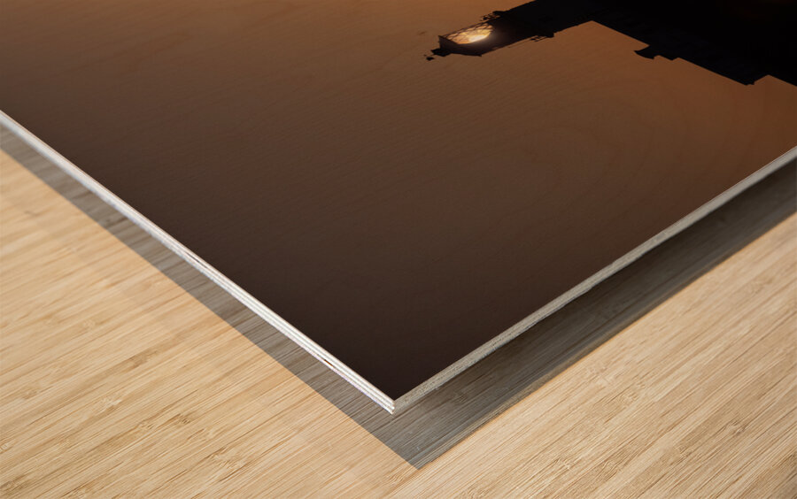 Strumble Head Silhouette Impression sur bois