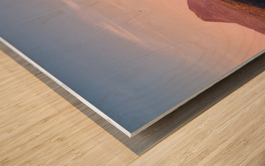 Assynt Mountains Panorama Impression sur bois