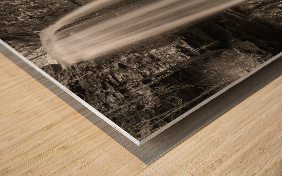 Melincourt Cascade Wood print