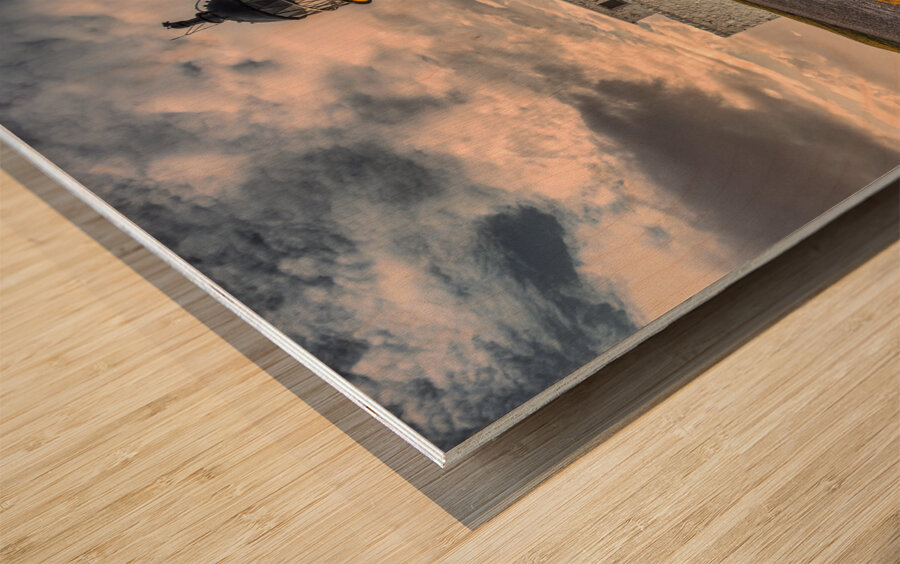 Stoer Lighthouse Wood print