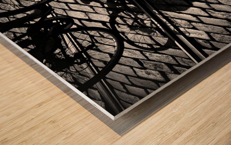 Between the Lines Wood print