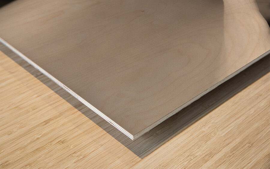 Delicate Beauty Impression sur bois