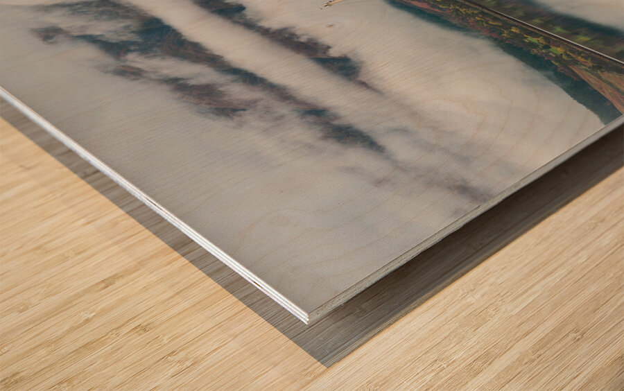 Moored on Loch Duich Impression sur bois