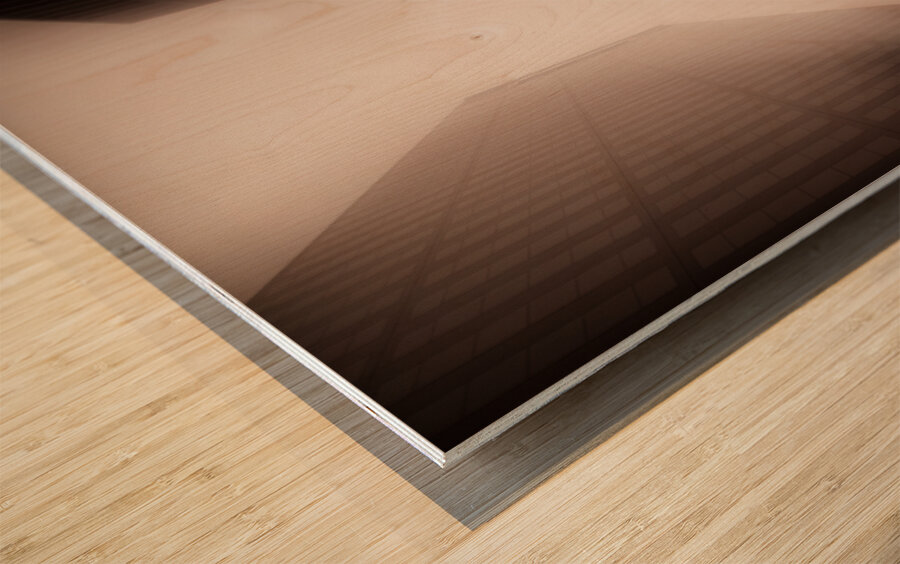 Metropolis Impression sur bois