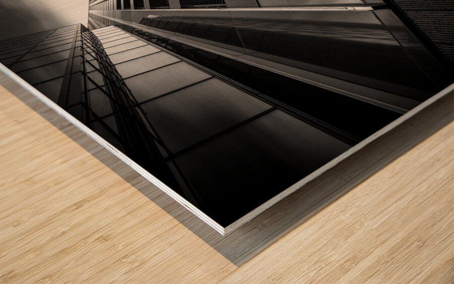 De Maastoren Wood print