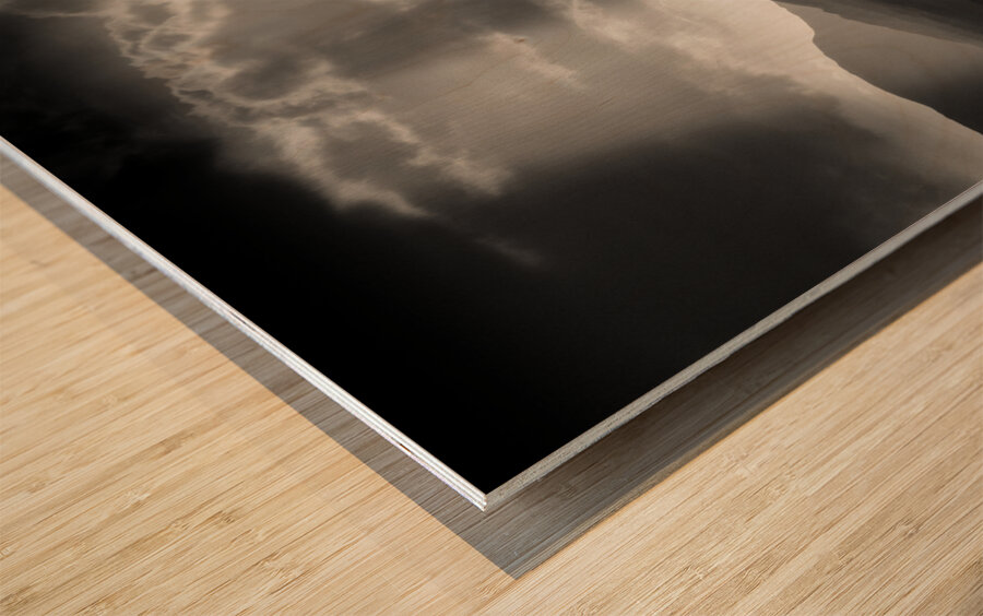 Light Over Loch Tulla Wood print