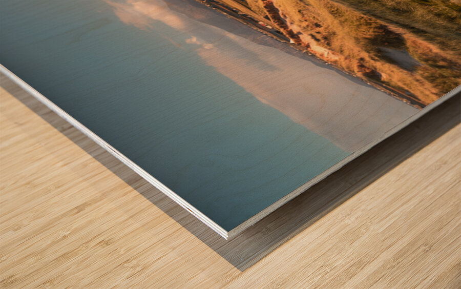 West Uist Beach Impression sur bois