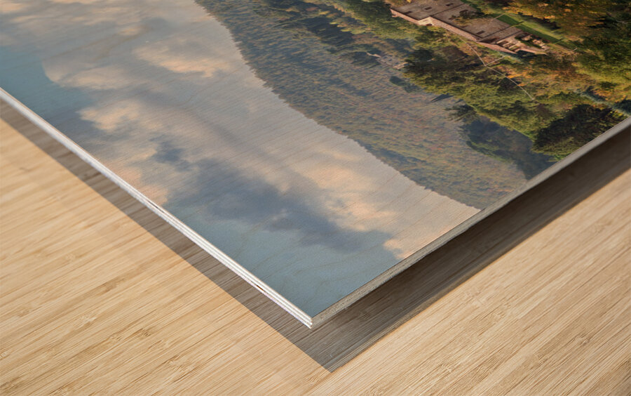 Tuscan Valley Impression sur bois