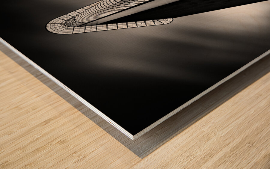 Het Strijkijzer Impression sur bois