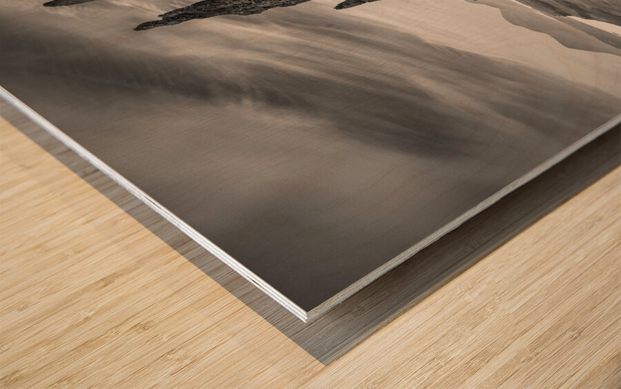 The Storr Impression sur bois