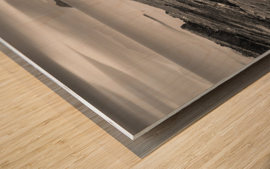 Coastal Waters Wood print