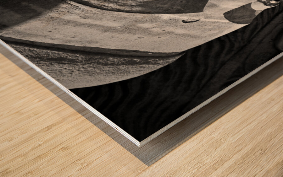 Stone Buddha Impression sur bois