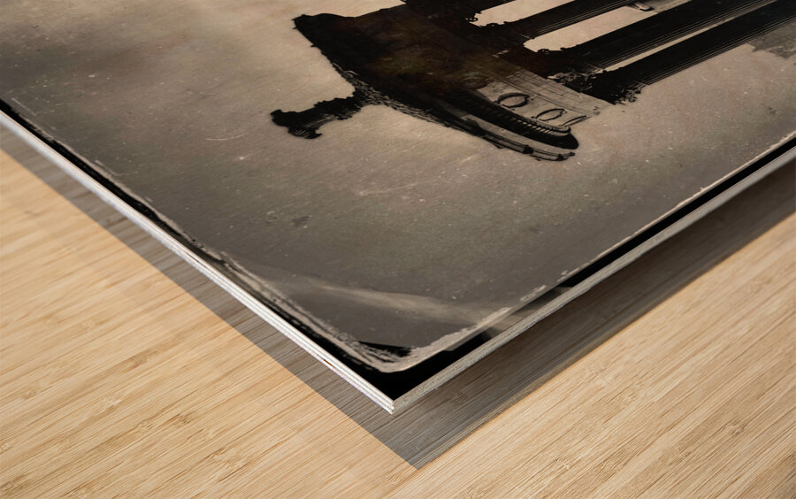 Edinburgh from Calton Hill II Wood print