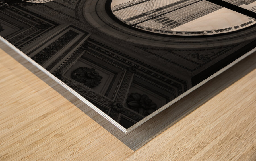 Chicago Cultural Center Window Wood print