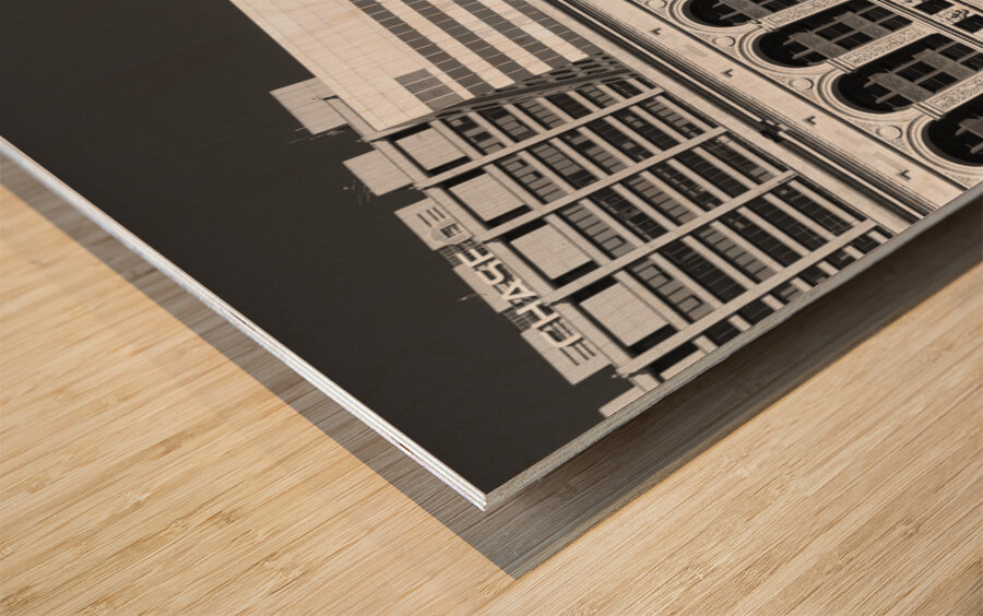 Arches Blocks and Squares Impression sur bois