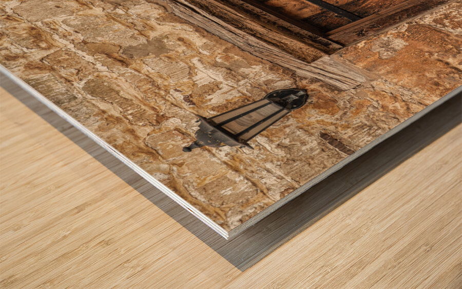 Cotswold Cottage Door Impression sur bois