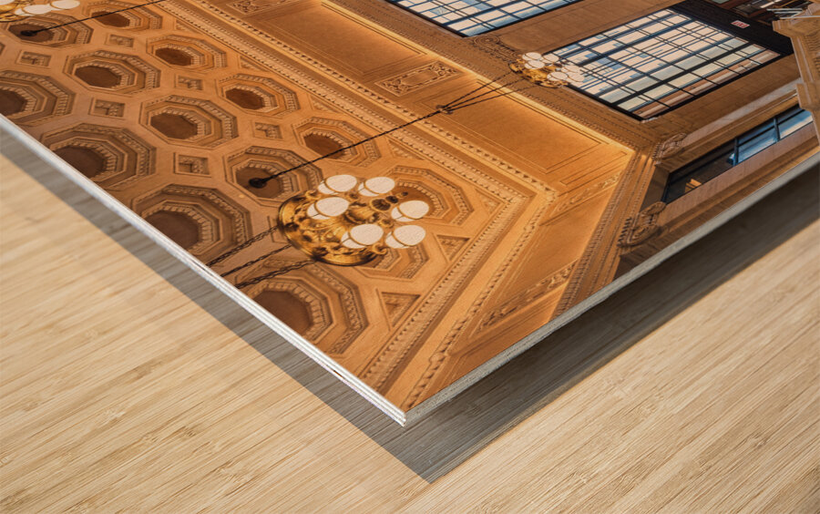 Union Station Steps Impression sur bois