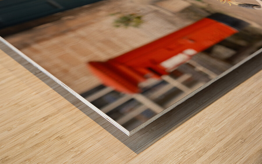 Lacock Bicycle Impression sur bois