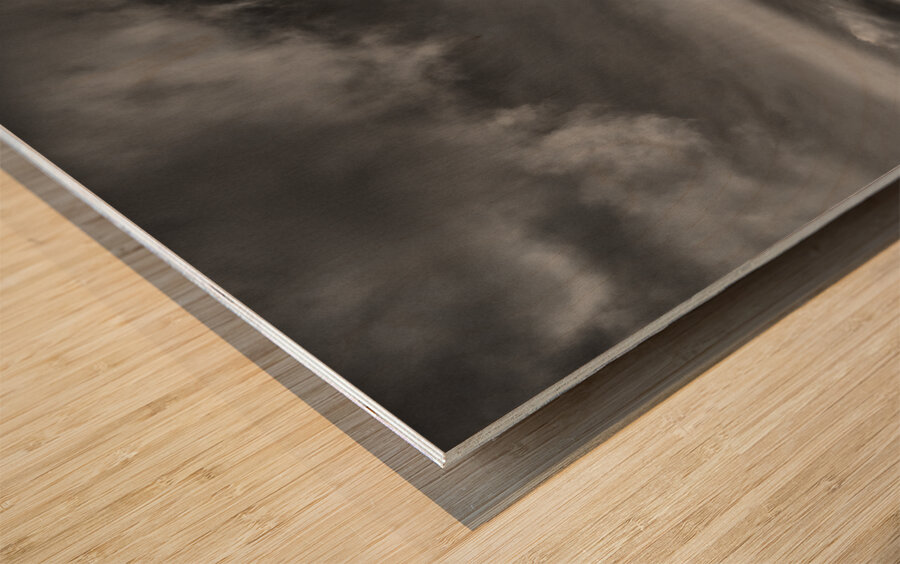 Clouds over Loch Laich Impression sur bois