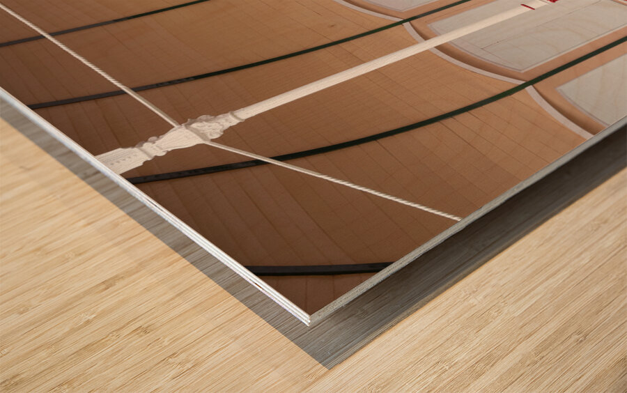 Victoria Park Bandstand Impression sur bois