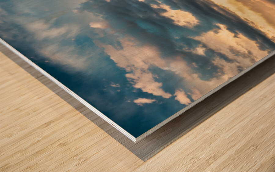 Red Rocks of Sedona Wood print