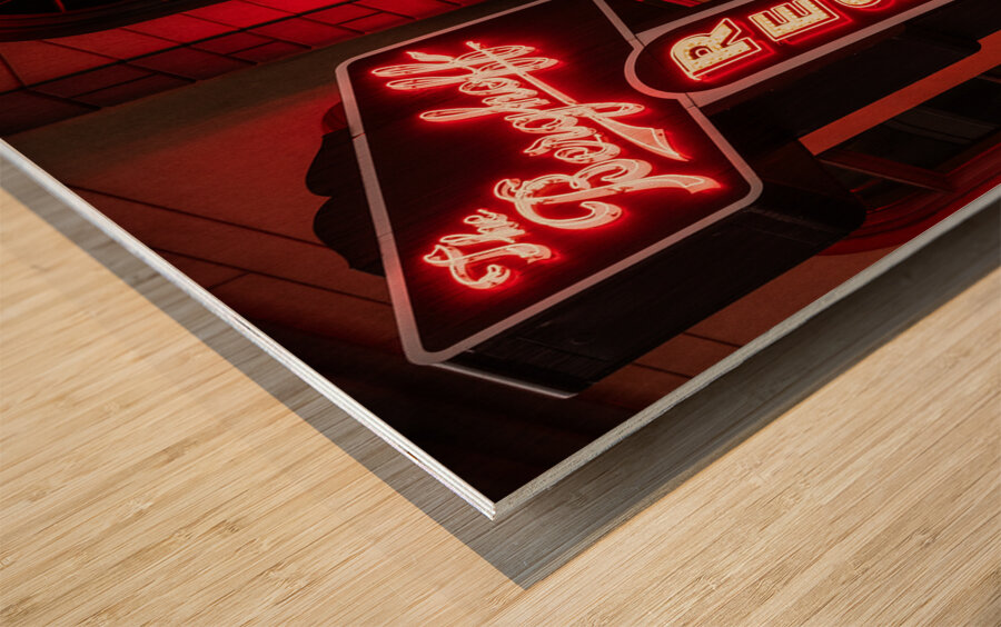 The Berghoff Restaurant Sign Impression sur bois