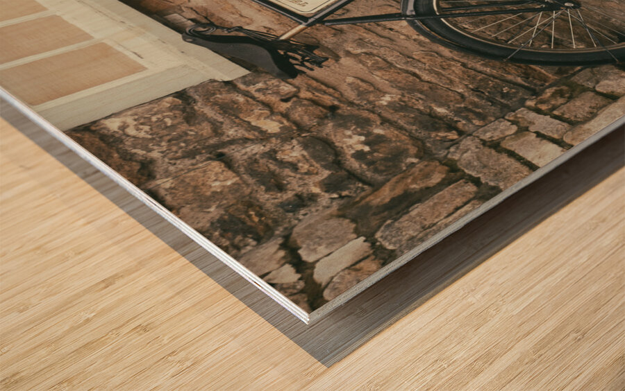 Bakery Bike Impression sur bois