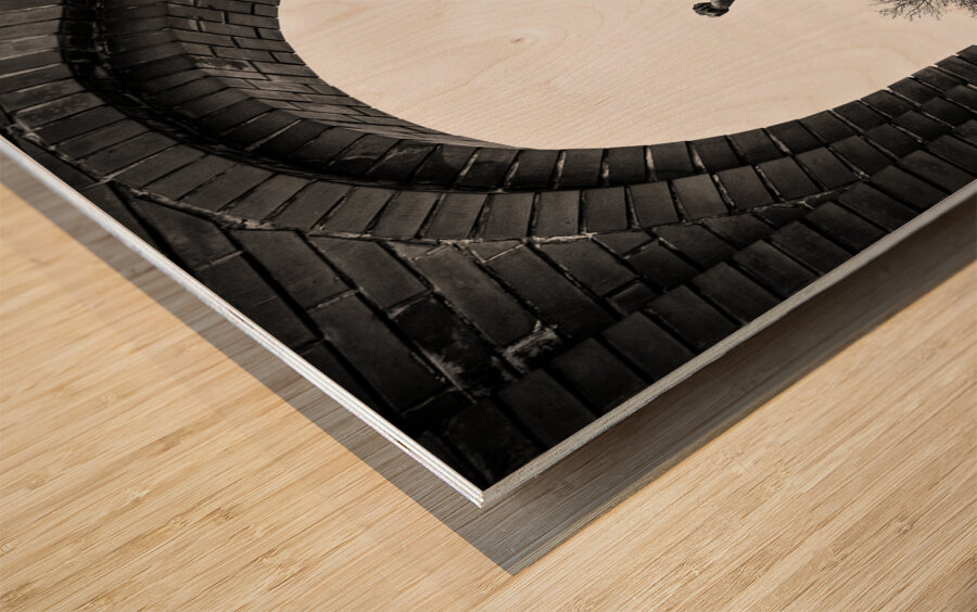 Republic of Councils Monument Impression sur bois