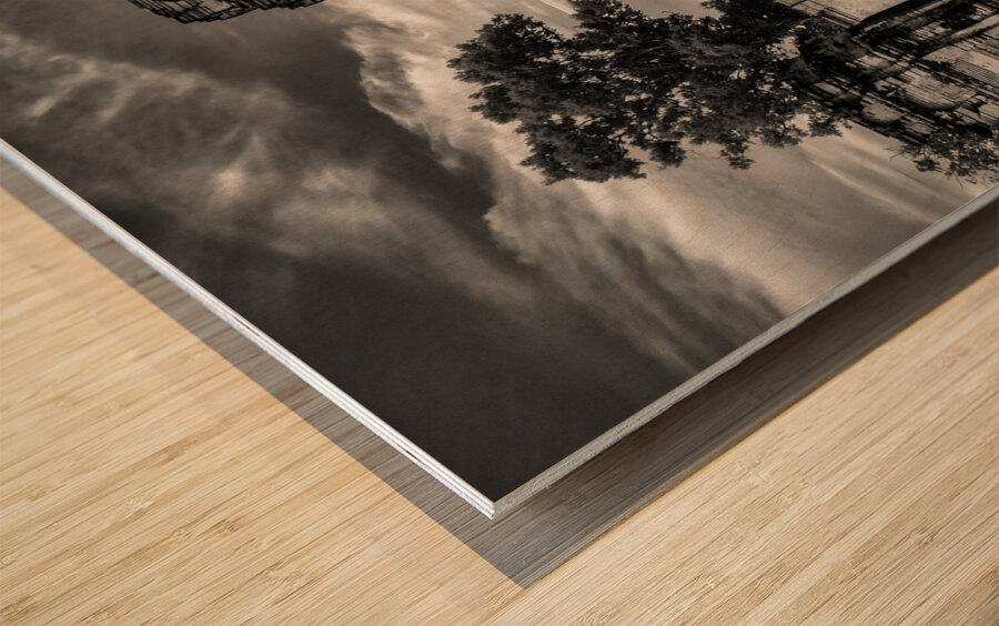 Prasat Kravan Wood print