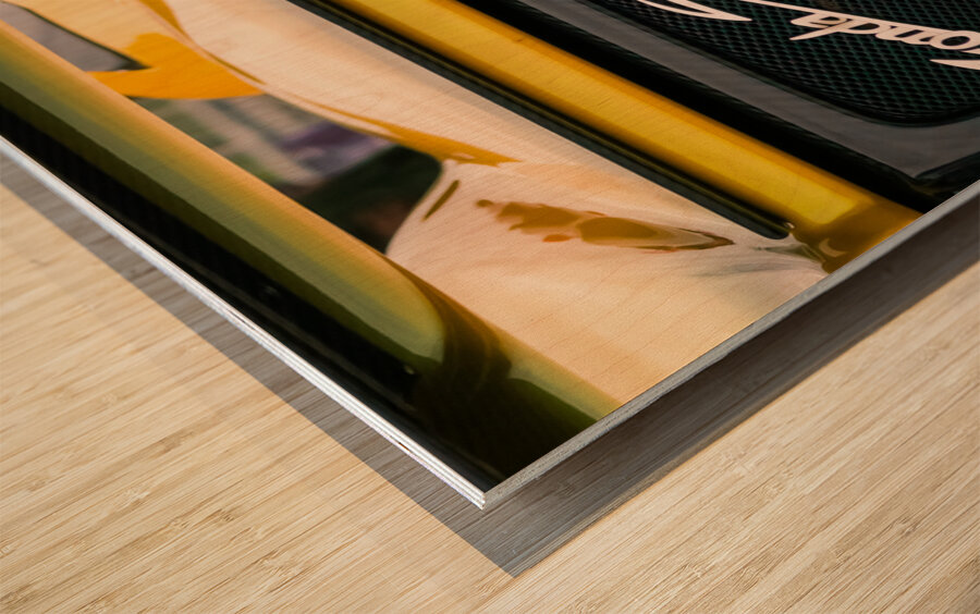 Pagani Zonda S Rear Wood print