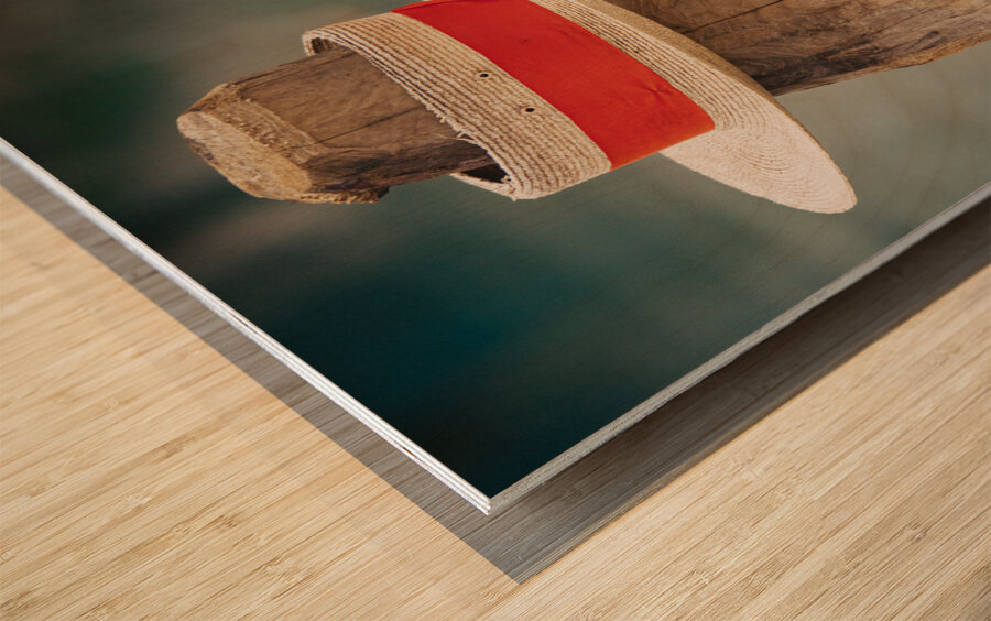 Gondolier Hat Impression sur bois