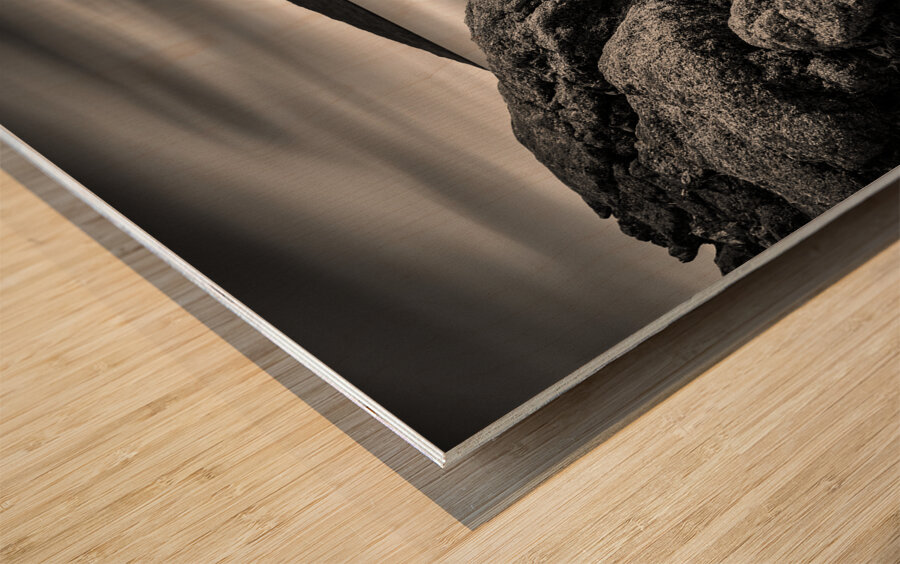 Rocks and Ripples Wood print