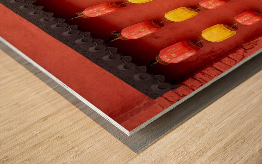 Ipoh Lanterns Impression sur bois