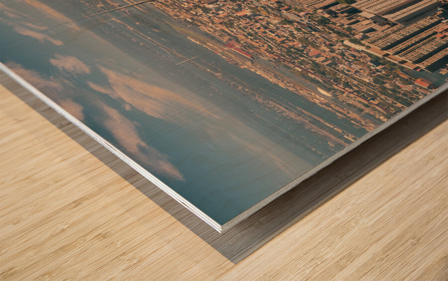 Chrysler Building and East Midtown Impression sur bois