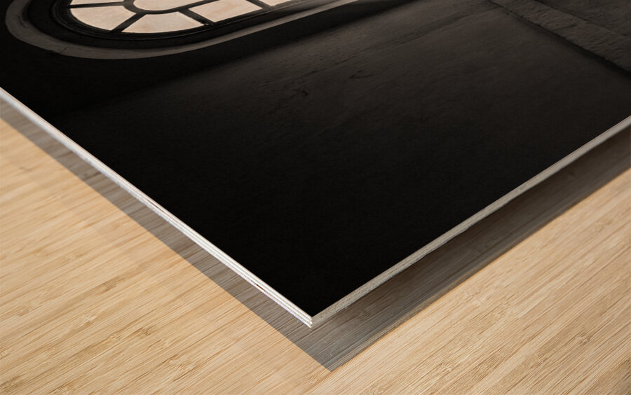 Temple of Venus Window Wood print