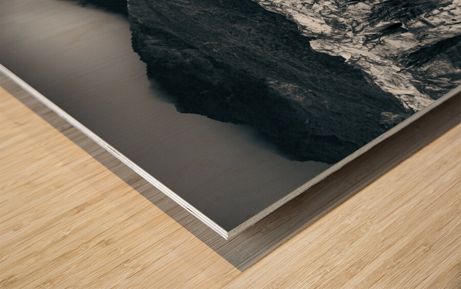 Fox Glacier Wood print