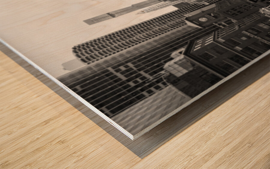 Wells Street Bridge Impression sur bois