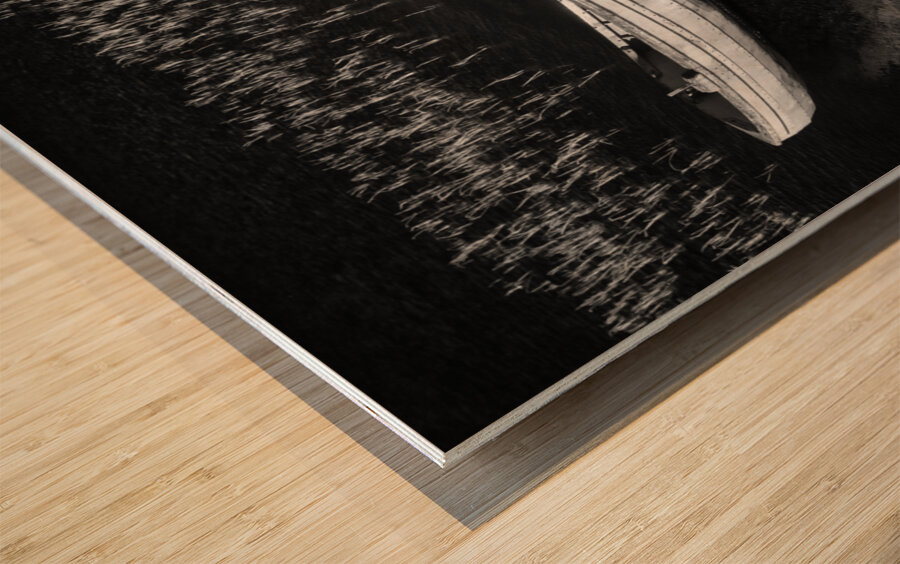 Loch Awe Boat Impression sur bois