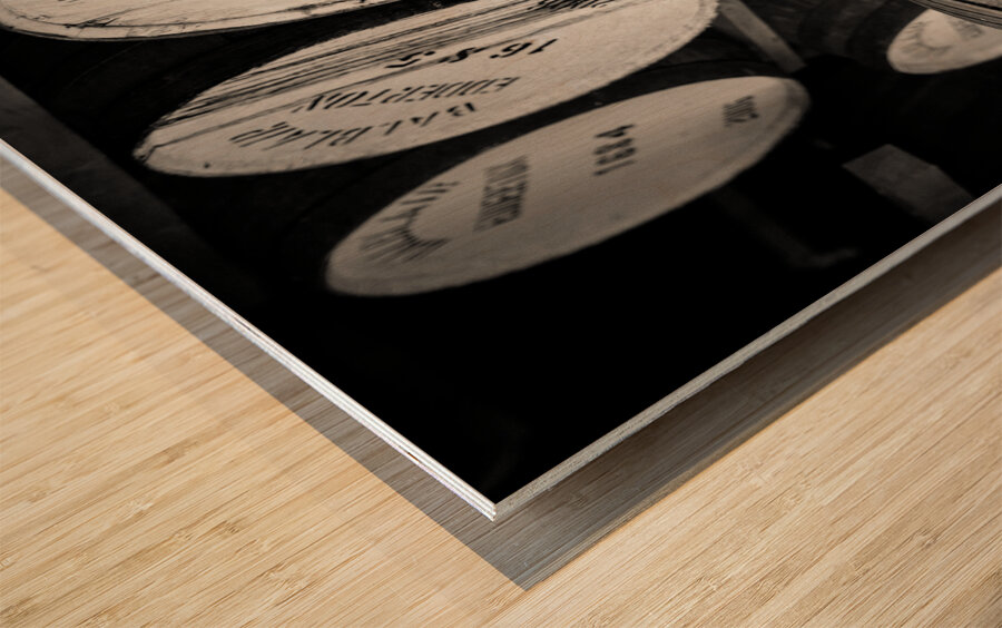 Whisky Distillery No1 Impression sur bois