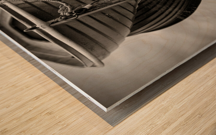 Boat Reflection Impression sur bois