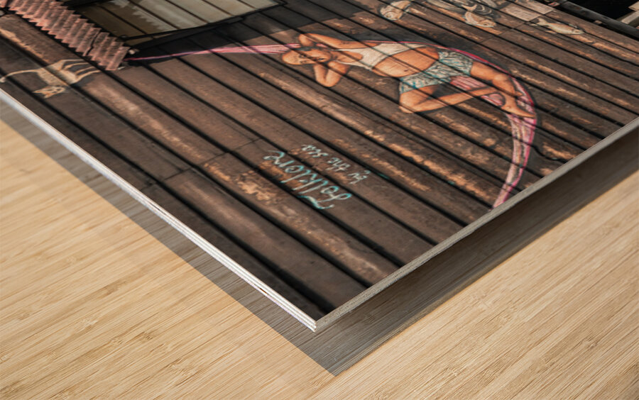 Folklore by the Sea Wood print