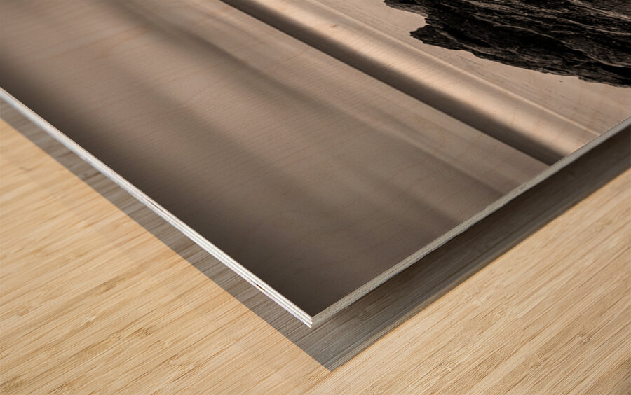 Beach Rocks Wood print