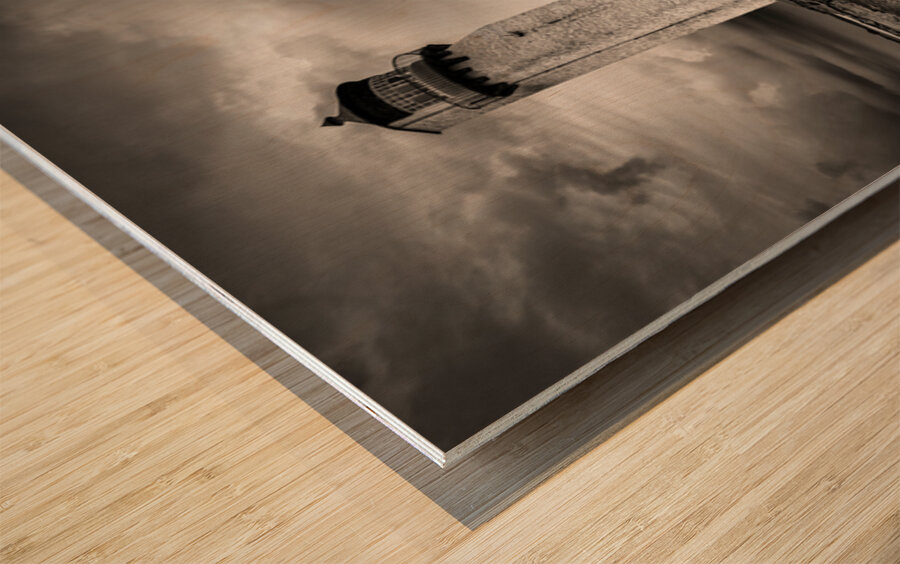 Southerness Lighthouse Wood print