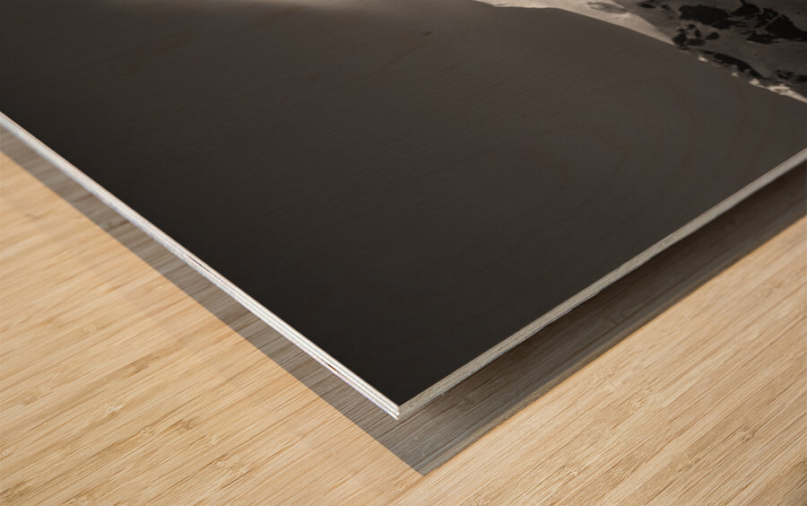 Svinafell Mountains Wood print