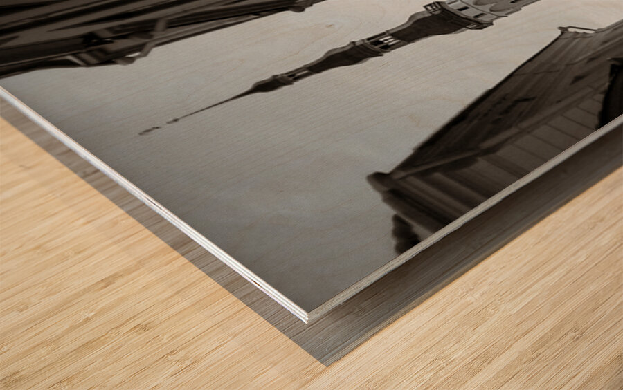 Alone in Tallinn Impression sur bois