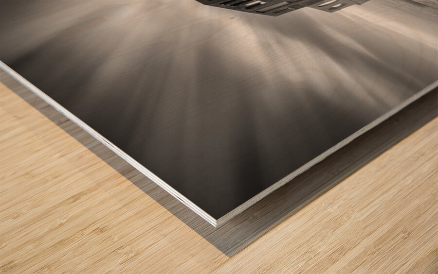 Blakeney Boat Wreck Wood print