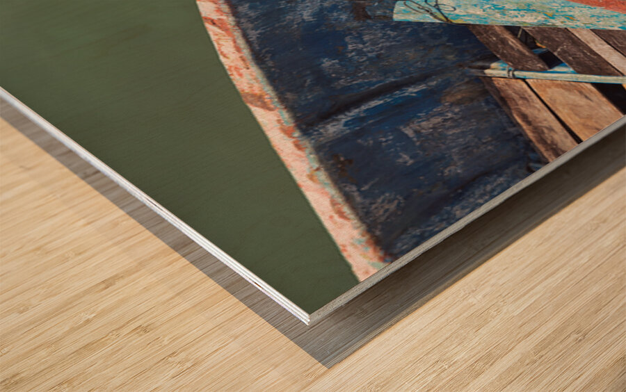 Penang Fishing Boat Impression sur bois