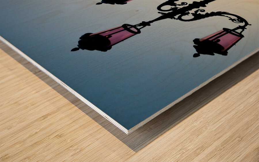 Venetian Sunset Impression sur bois