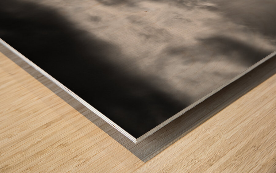 Bay Light Wood print