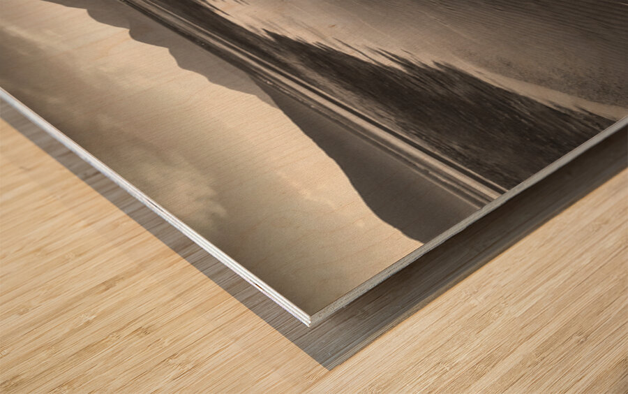 Seilebost Ripples Wood print